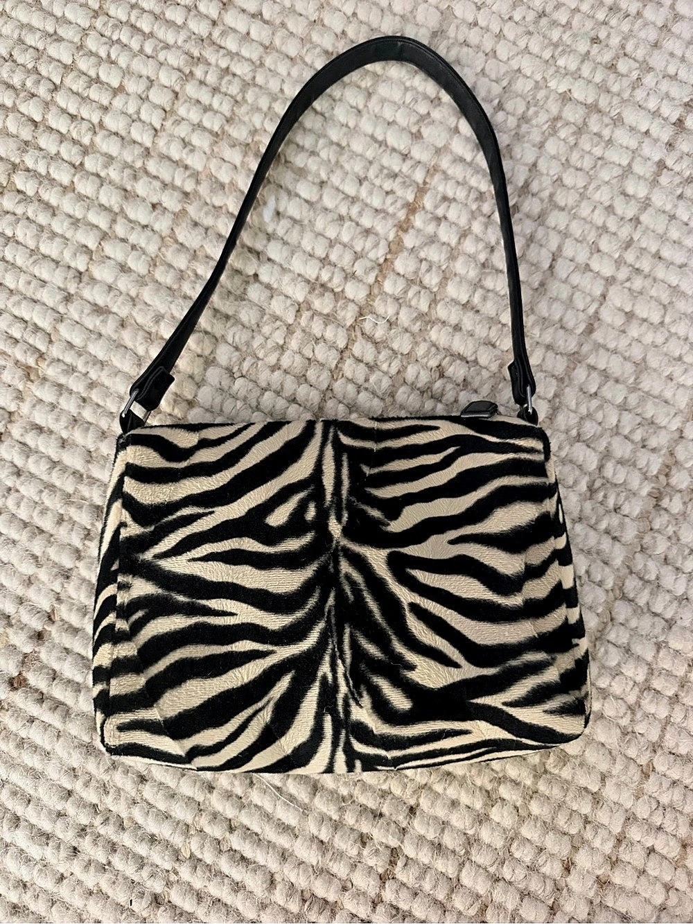 INC International Concepts Zebra Print Shoulder Bag